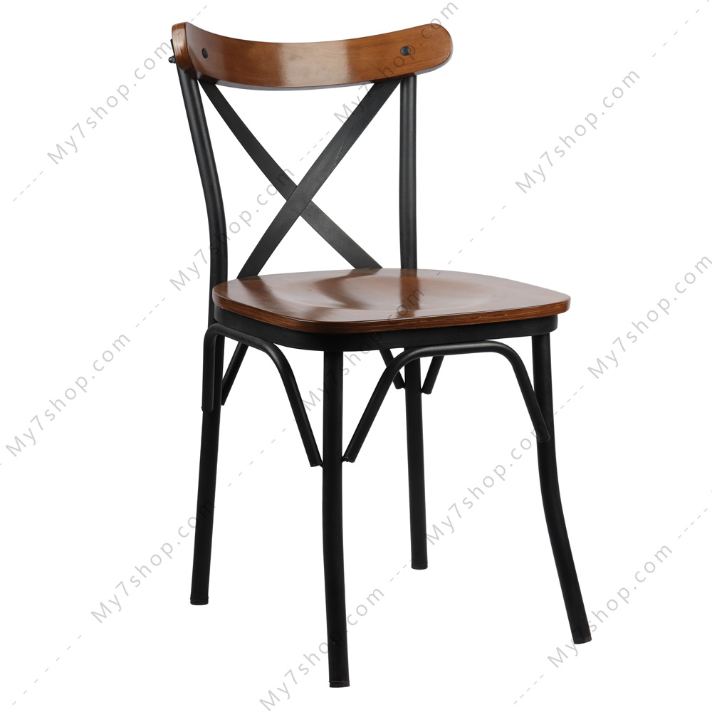 صندلی لهستانی چوب و فلز1