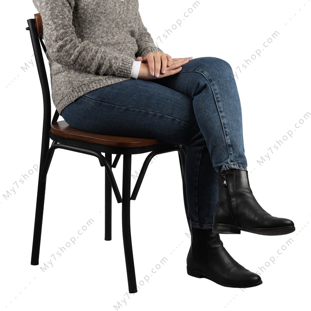 صندلی لهستانی چوب و فلز2