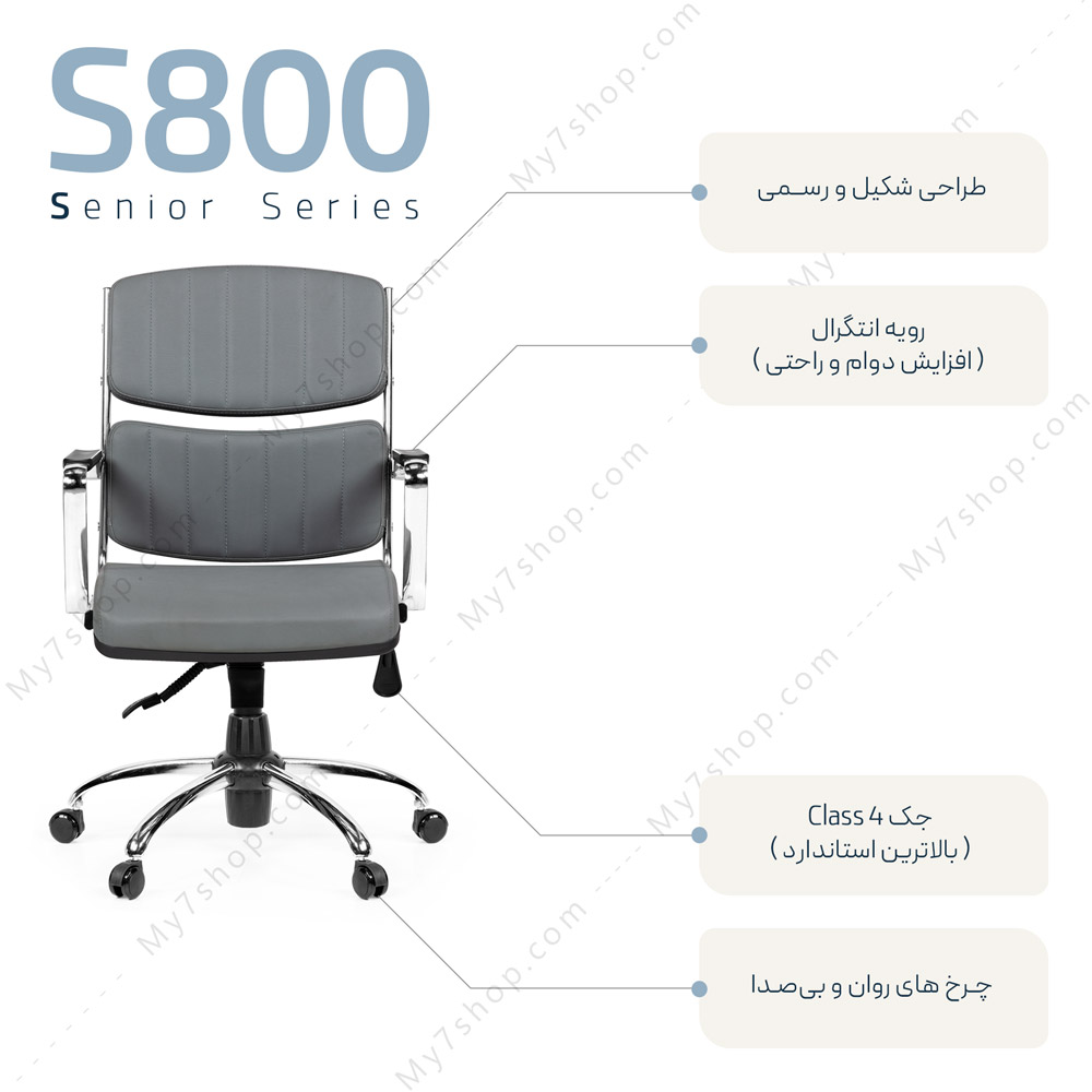 صندلی کارشناسی اداری S-800-2