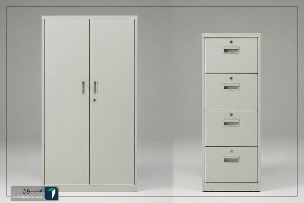 تفاوت-فایل-فلزی-و-کمد-فلزی